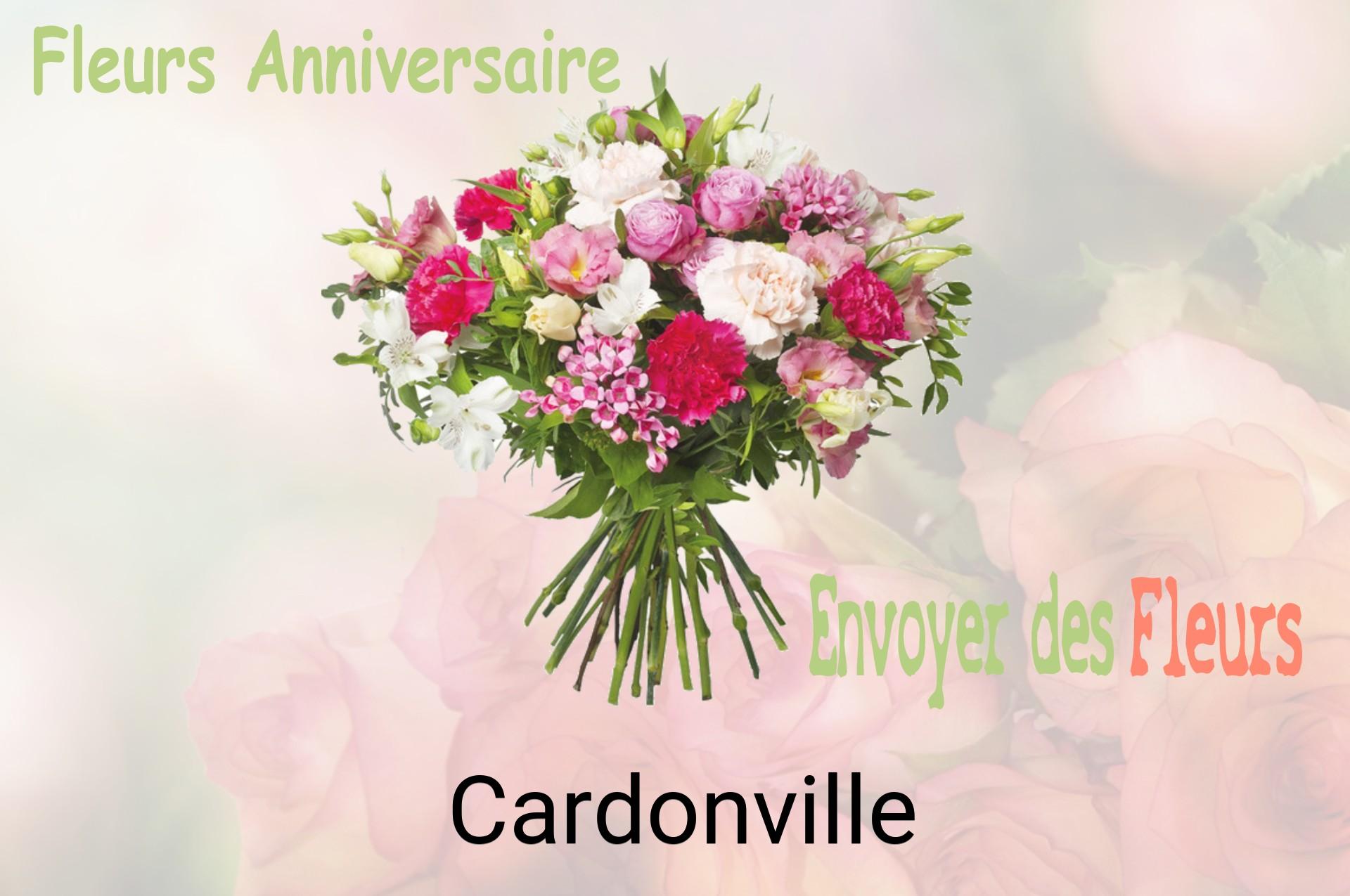 Bouquet de fleurs d’anniversaire livré à Cardonville